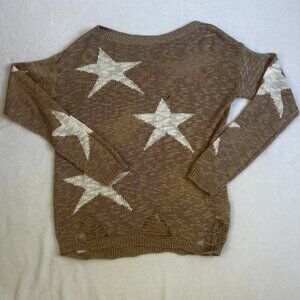 Star Knitted Sweater